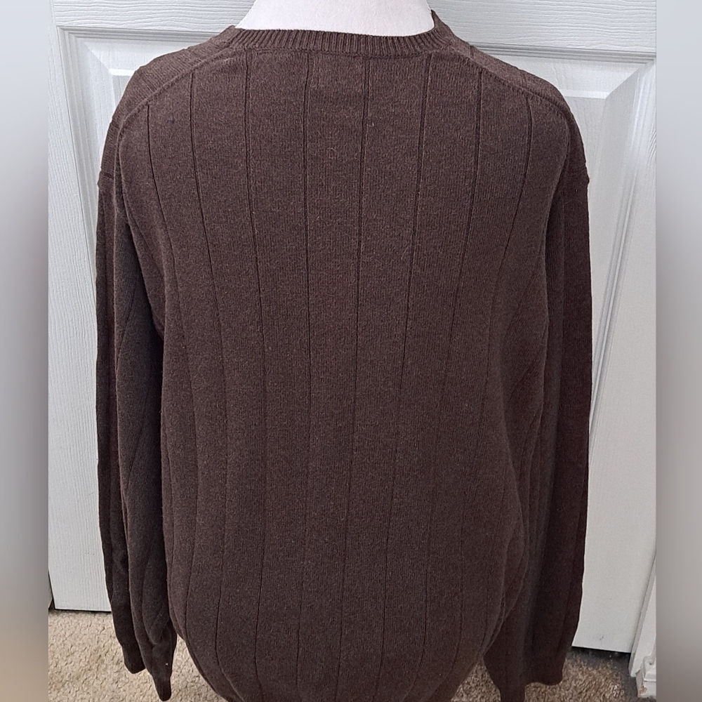Brown Arrow Crew Neck Sweater Size XL